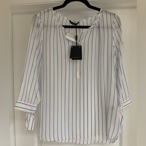 Massimo Dutti 100% Silk Blouse